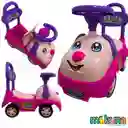 Carro Montable Perrito Rosado