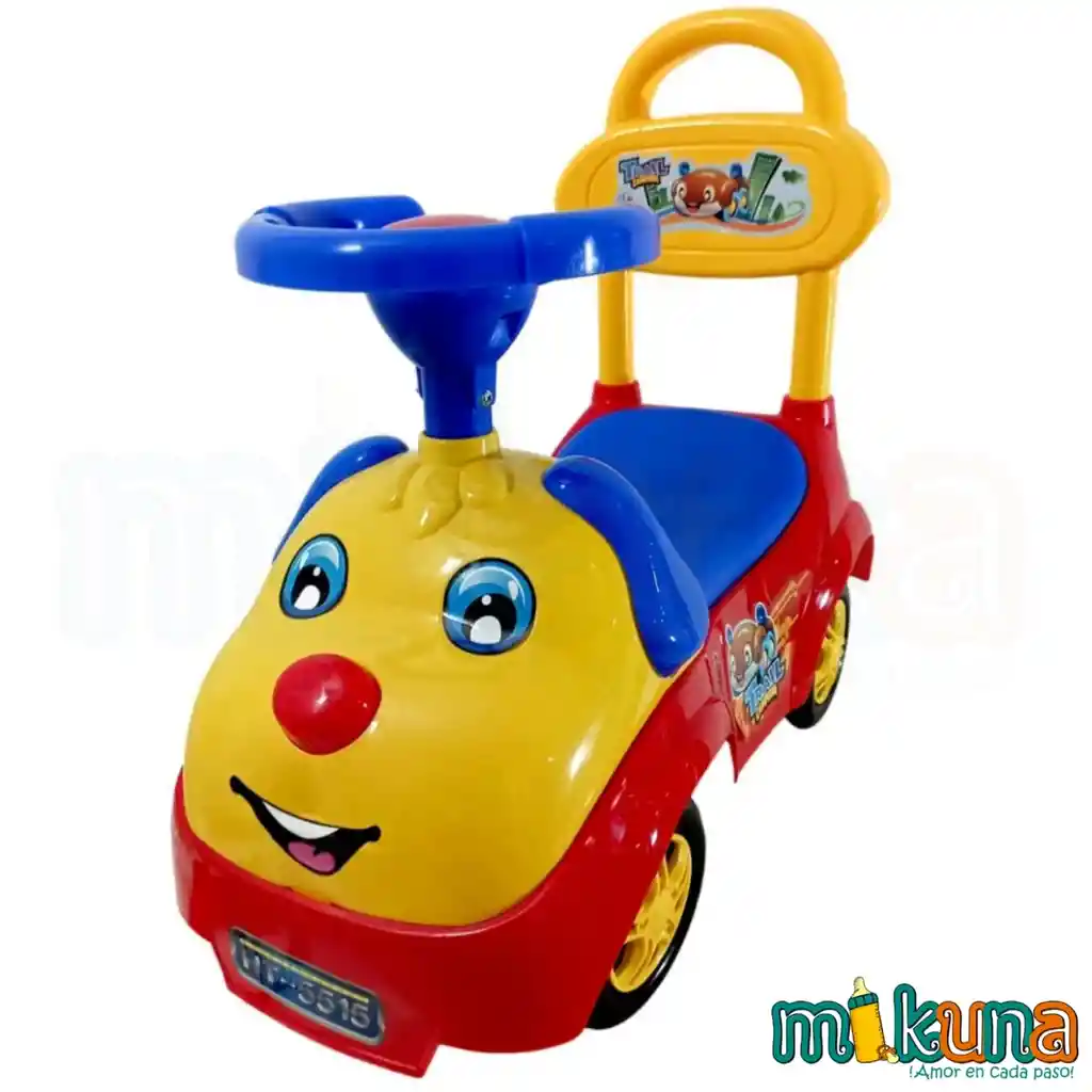 Carro Montable Perrito Rojo