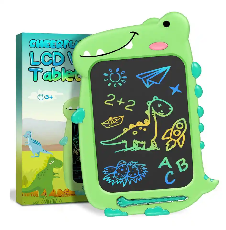 Tableta De Escritura Para Niños Lcd Tipo Dinosaurio 8,5 Pulg