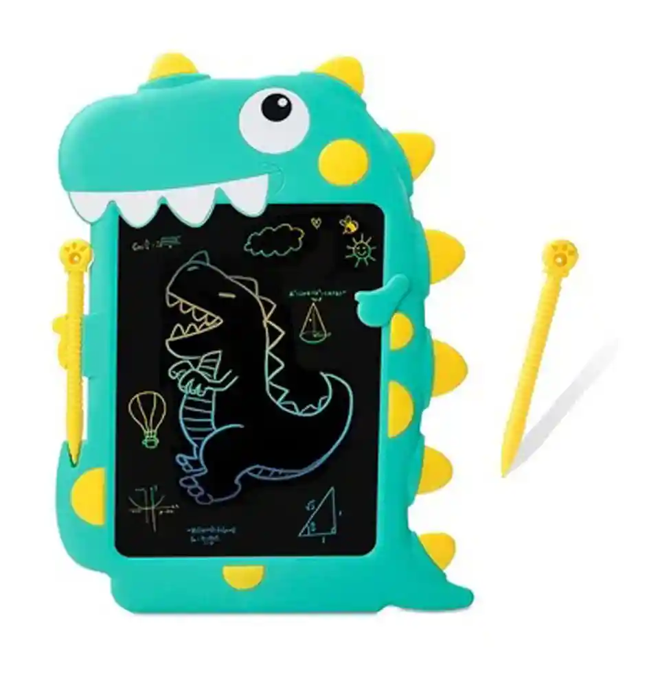 Tableta De Escritura Para Niños Lcd Tipo Dinosaurio 8,5 Pulg