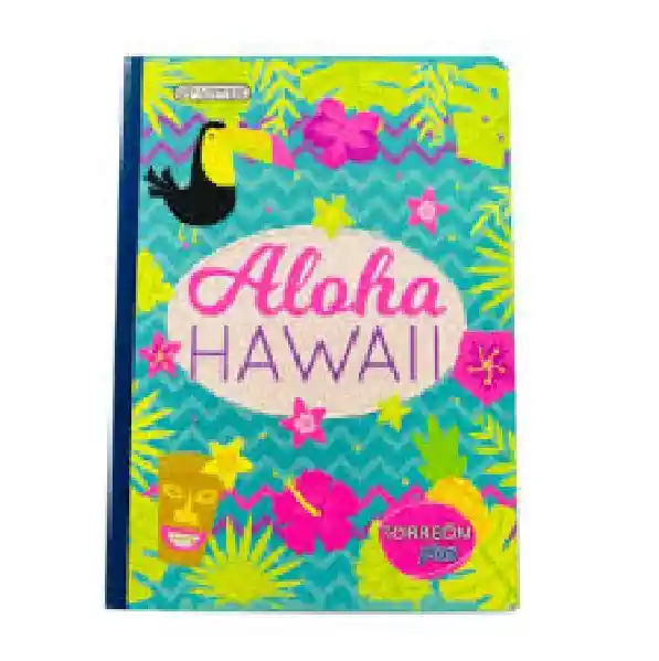 Cuaderno Cuadriculado 100h Femenino Cosido