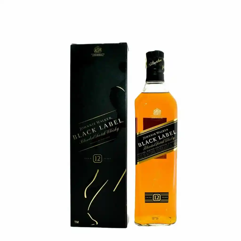 Johnnie Walker Black Label / Sello Negro Botella