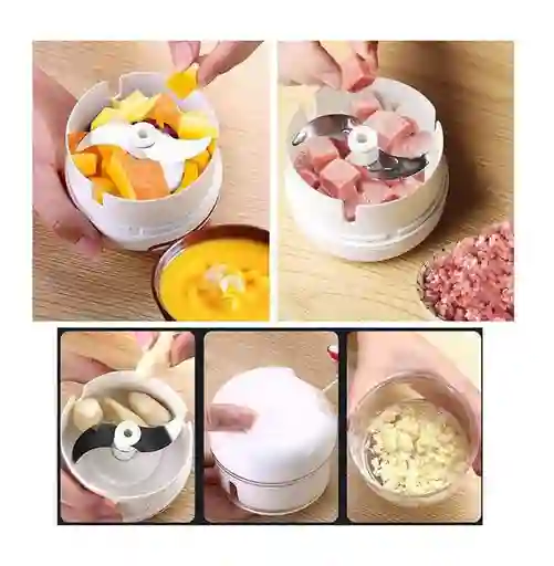 Mini Picador Manual De Alimentos