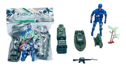 Set Militar Soldados Juguete Muñecos Juego Niño Regalo