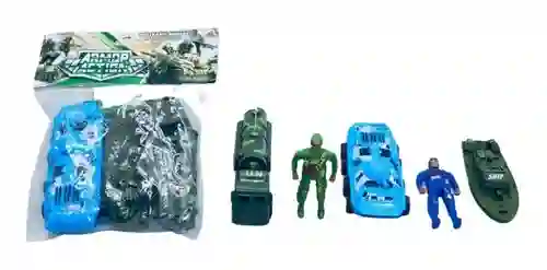 Militar Soldados Juguete Figuras Acción Juego Niños Soldado