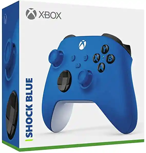 Control Xbox Inalambrico Shock Blue Original