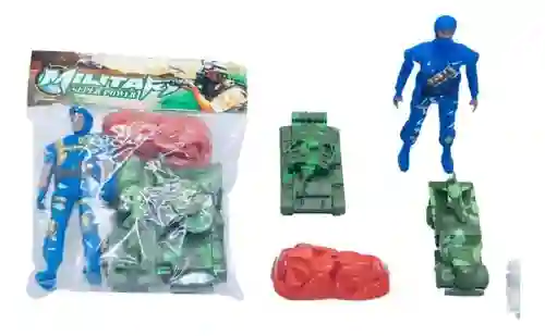 Soldados Militares Juguete Figuras Acción Juego Niños Soldado