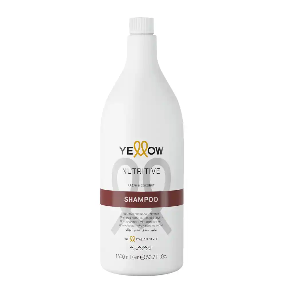 Yellow Shampoo Alfaparfnutritive 1500Ml Cabello Seco