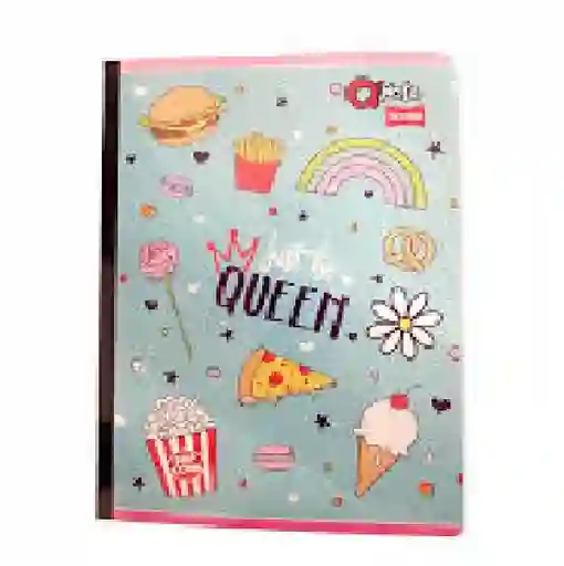 Cuaderno Doble Linea 50h Femenino Cosido