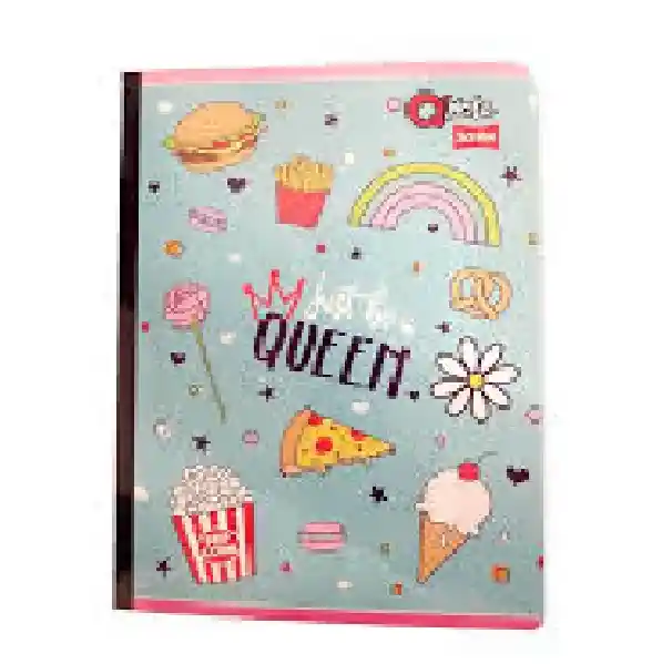 Cuaderno Doble Linea 50h Femenino Cosido