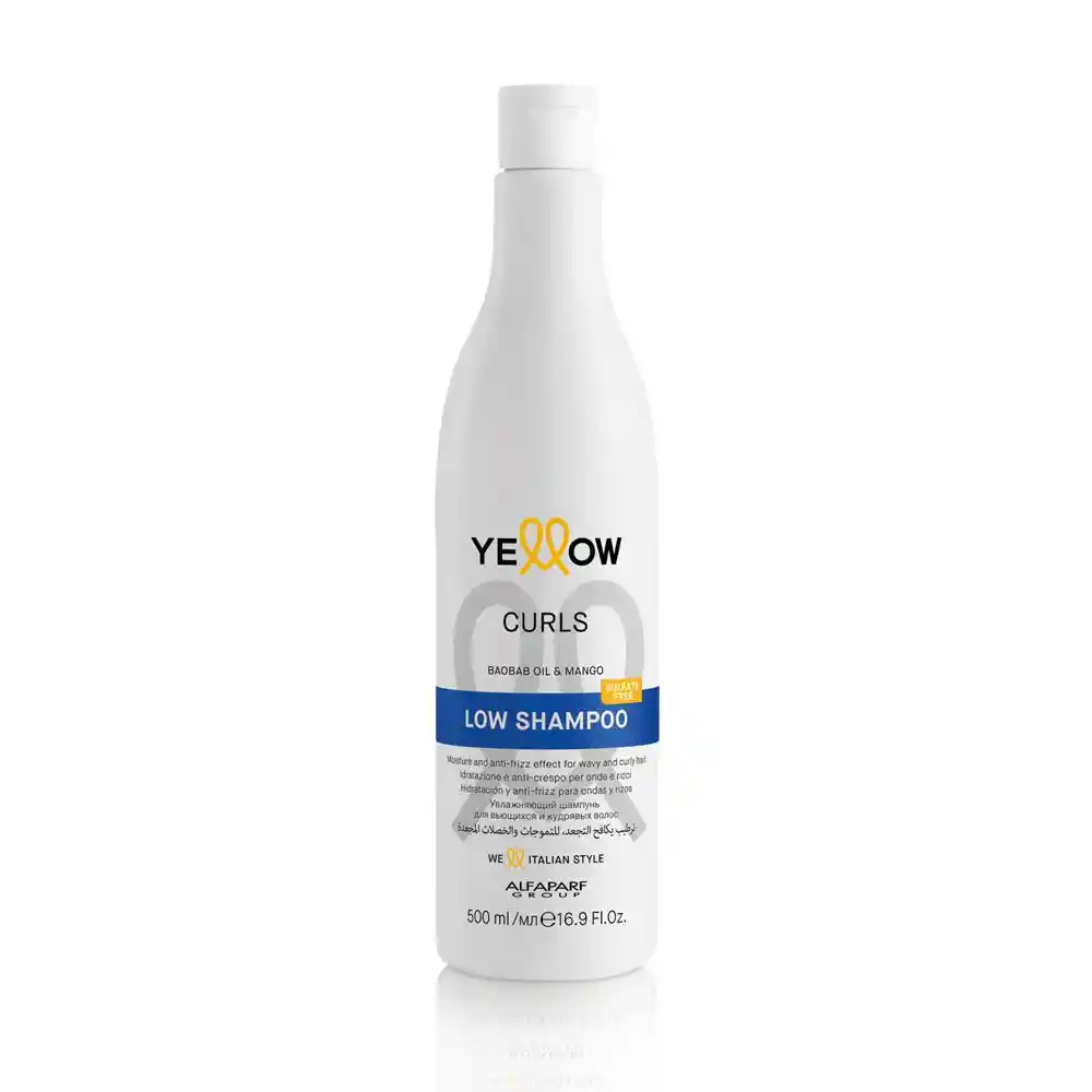 Yellow Acondicionador Alfaparfcurls 500Ml Para Rizos