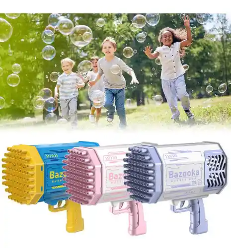 Psitola De Burbujas Bubble Lanza Burbujas Eléctrica