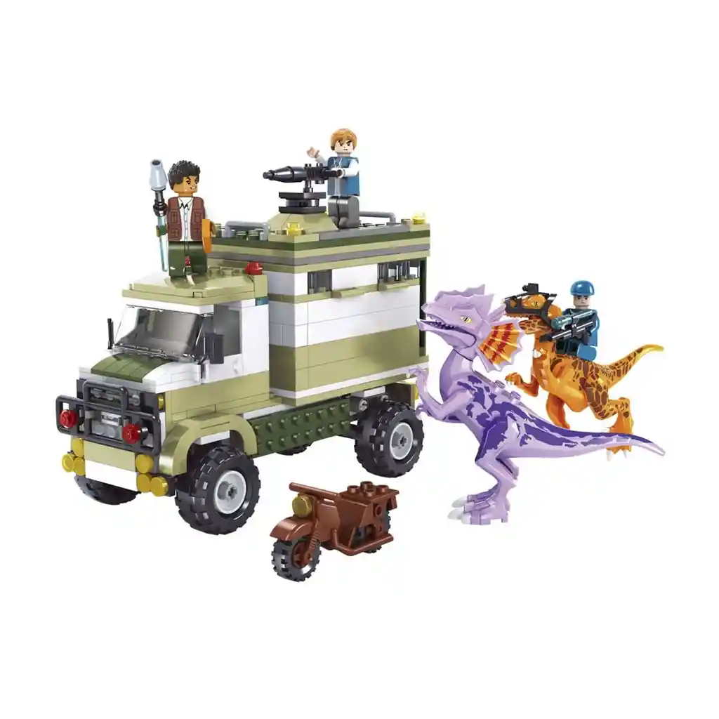 Arma Todo Bloques Juguete Armotodo Dinosaurios Tipo Legoo