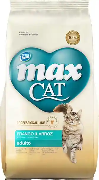 Max Cat Frango Y Arroz Adulto 3kg