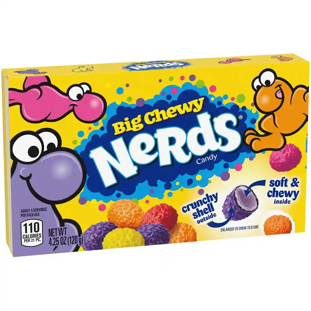 Nerds Big Chewy Caramelo Masticable 120g