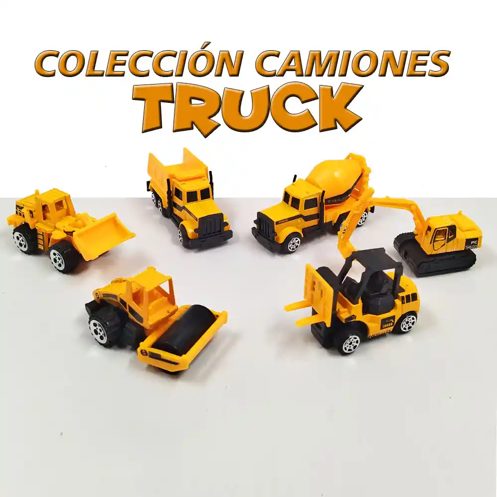 Carros Construcción Juguetes Colección Truck Vehículos Juguetería