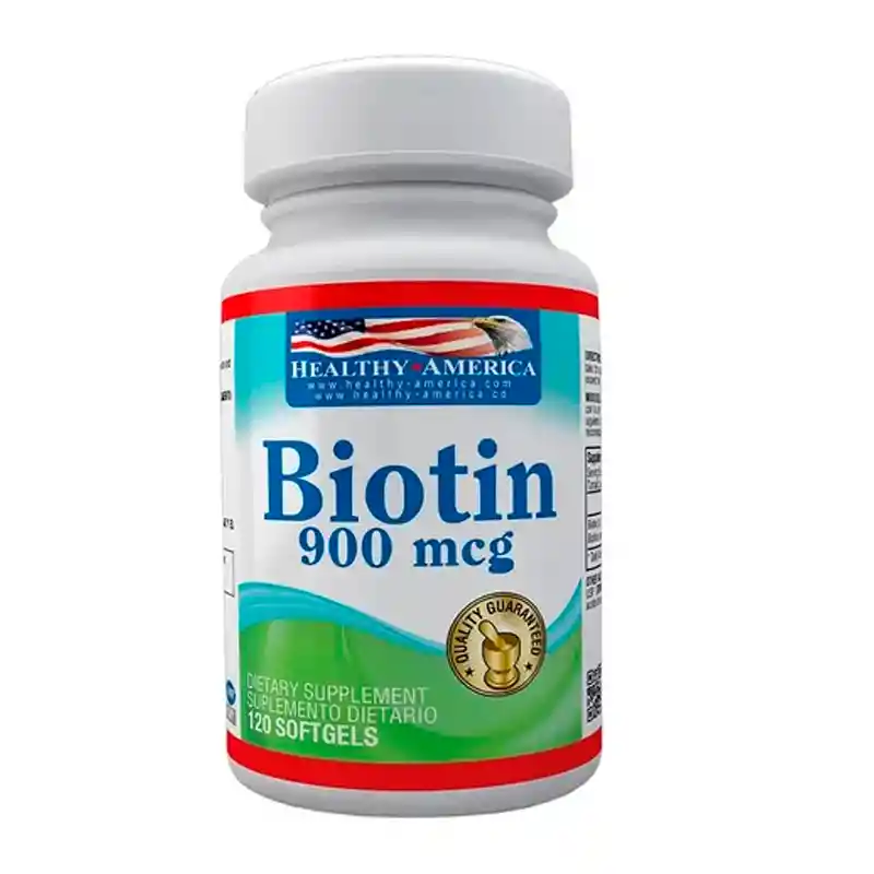 Biotina 900mcg 120 Softgels