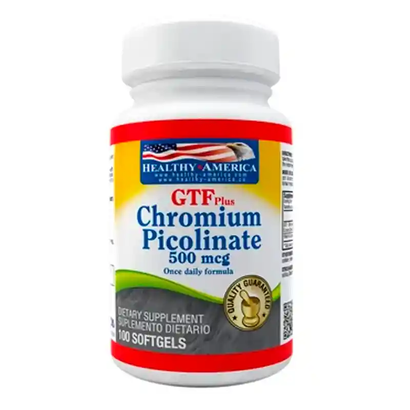 Gtf Chromium 500mg 100 Softgels