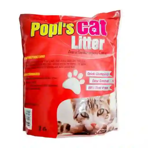 Arena Para Gatos Popis Cat 4kg Lavanda