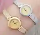 Reloj Pulso Metálico Mujer Q&q Original Resistente Al Agua