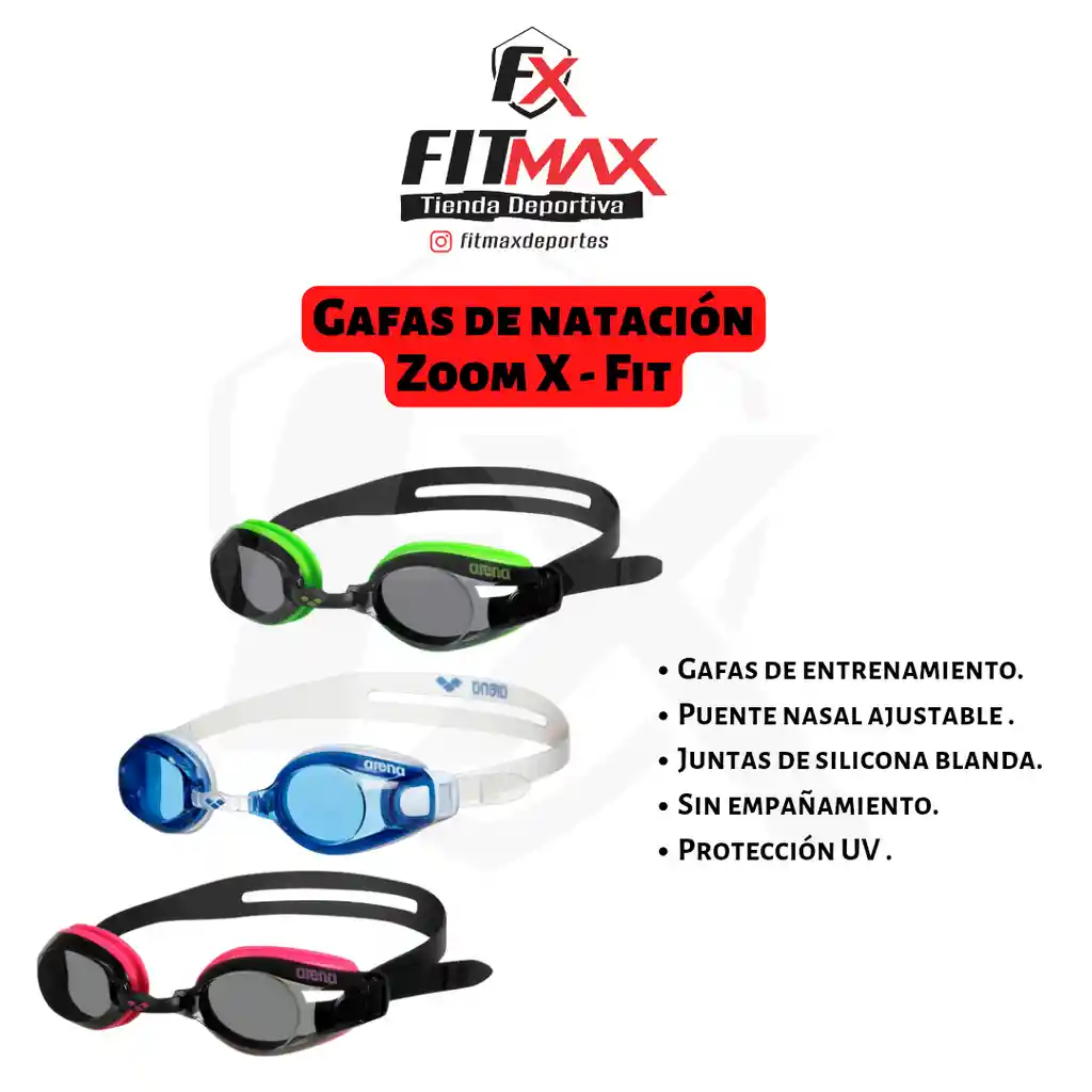 Gafas Natación Zoom X-fit Verdes