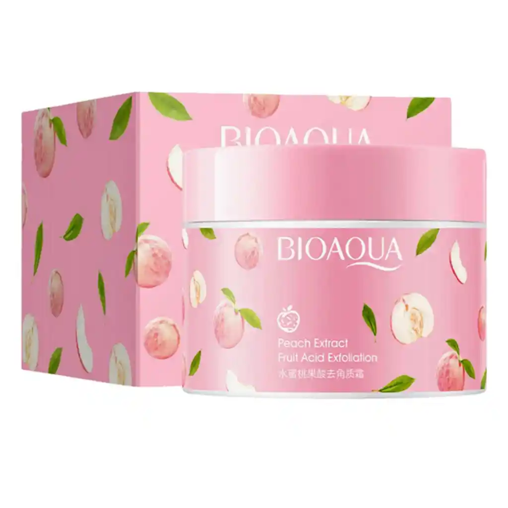 Exfoliante En Gel Facial Durazno Bioaq