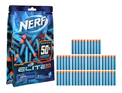 Repuesto De Dardos Nerf Elite 2.0 X 50 Dardos