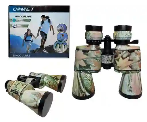 Binoculares 8x 24x50 Hasta 100 Mts