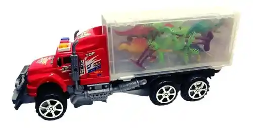 Dinosaurios Camión De Impulso Juguete Niño Auto