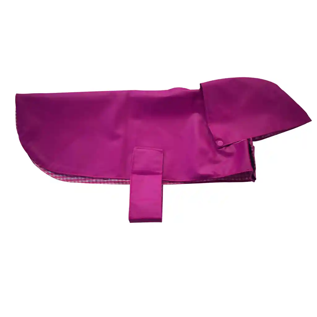 Gabardina Impermeable Rosada T-m