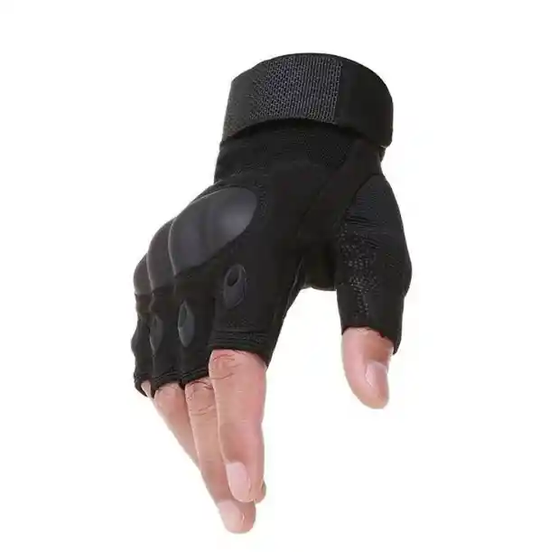 Guantes Tácticos Nudillo De Medio Dedo Ciclismo Deportes Al Aire Libre