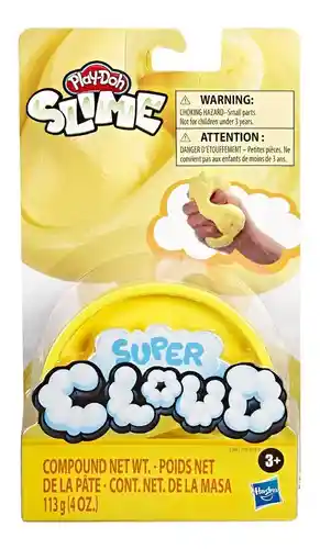 Masa Moldeable Play-doh Super Cloud Slime Naranja