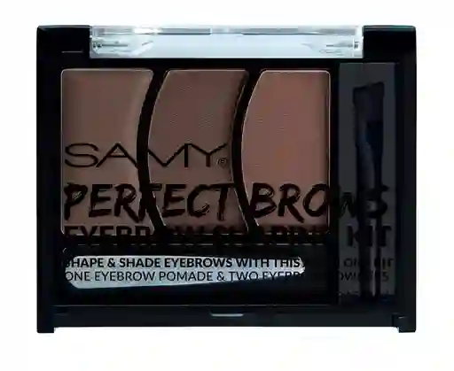 Samy Kit De Cejas Perfect Brows Brunette 02