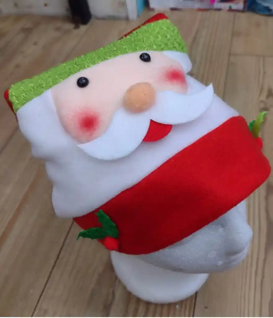 Gorros De Navidad Tiernos Con Carita De Papá Noel