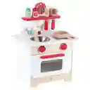 Cocina De Juguete Para Niños En Madera Niñas Estilo Retro