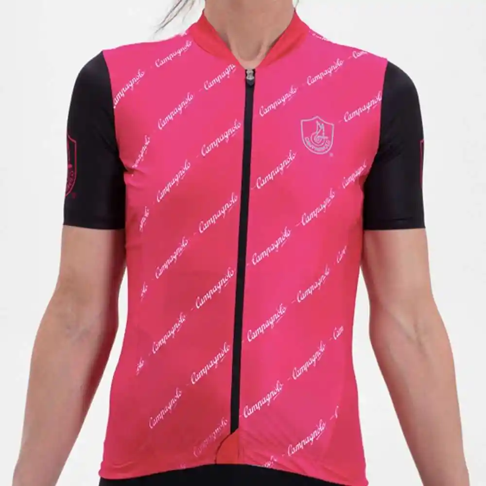 Jersey Campagnolo Agata Woman Magenta/black T: Xxl