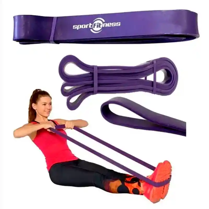 Banda Elástica Poder Morada Sport Fitness