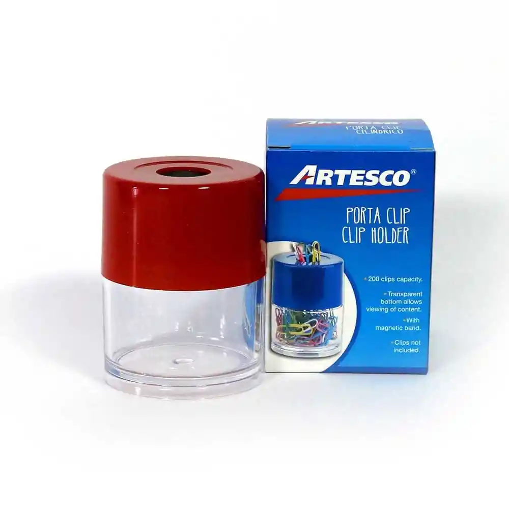 Porta Clip Cílindrico Artesco