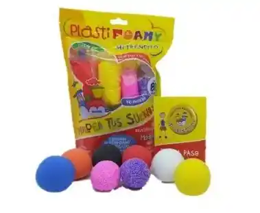 Plasti Foamy Paquete X8 Colores