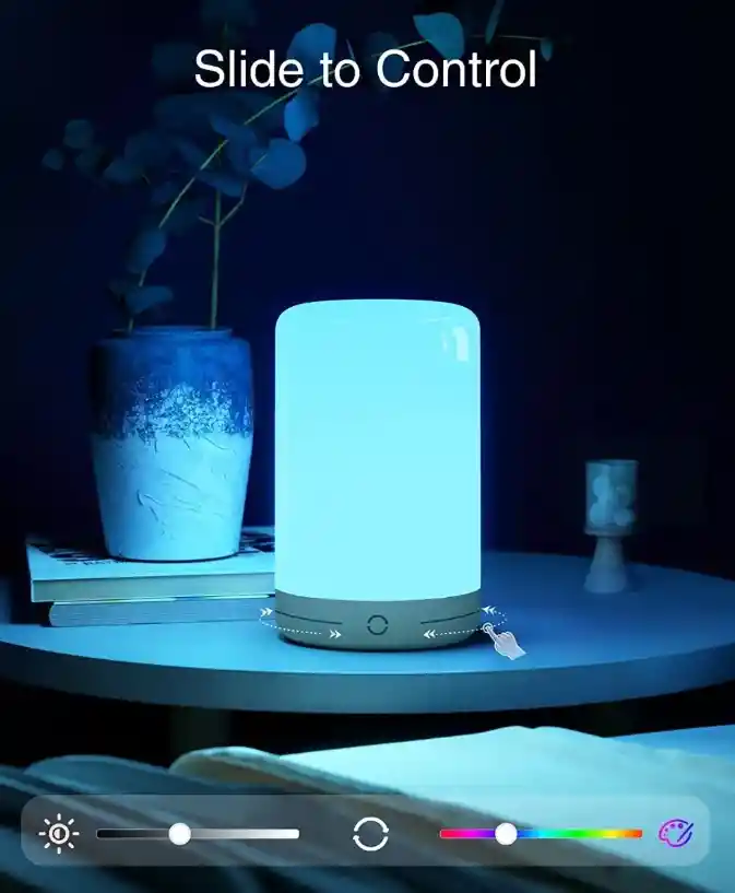 Lampara De Mesa Gosund Funcion Alexa Google Bluetooth Smart