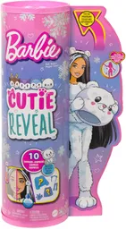 Muñeca Barbie Cutie Reveal Oso Polar Series Mattel 2022