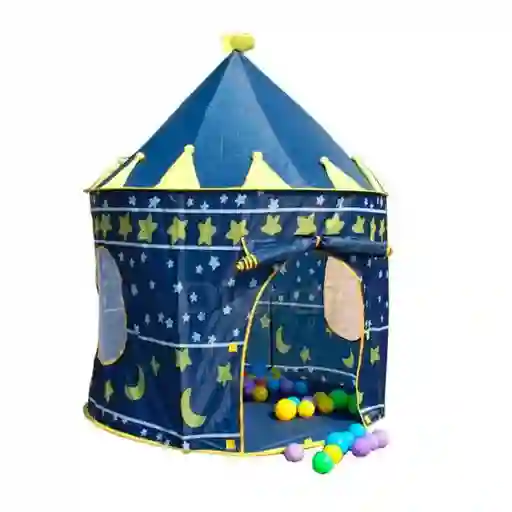 Carpa Castillo Azul Para Niño Casa Jardin