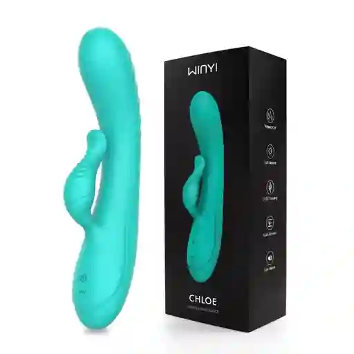 Vibrador Vagina Clitoris Winyi Chloe Carga Usb Luxury Toys 10 Modos De Vibración