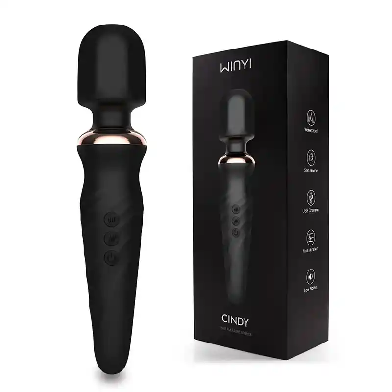 Vibrador Femenino 23cm Winyi Cindy Luxury Toys Carga Usb 25 Modos De Vibración