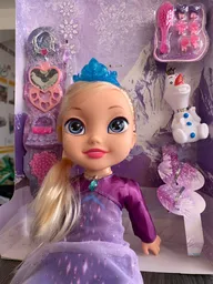 Muñeca Elsa Con Accesorios