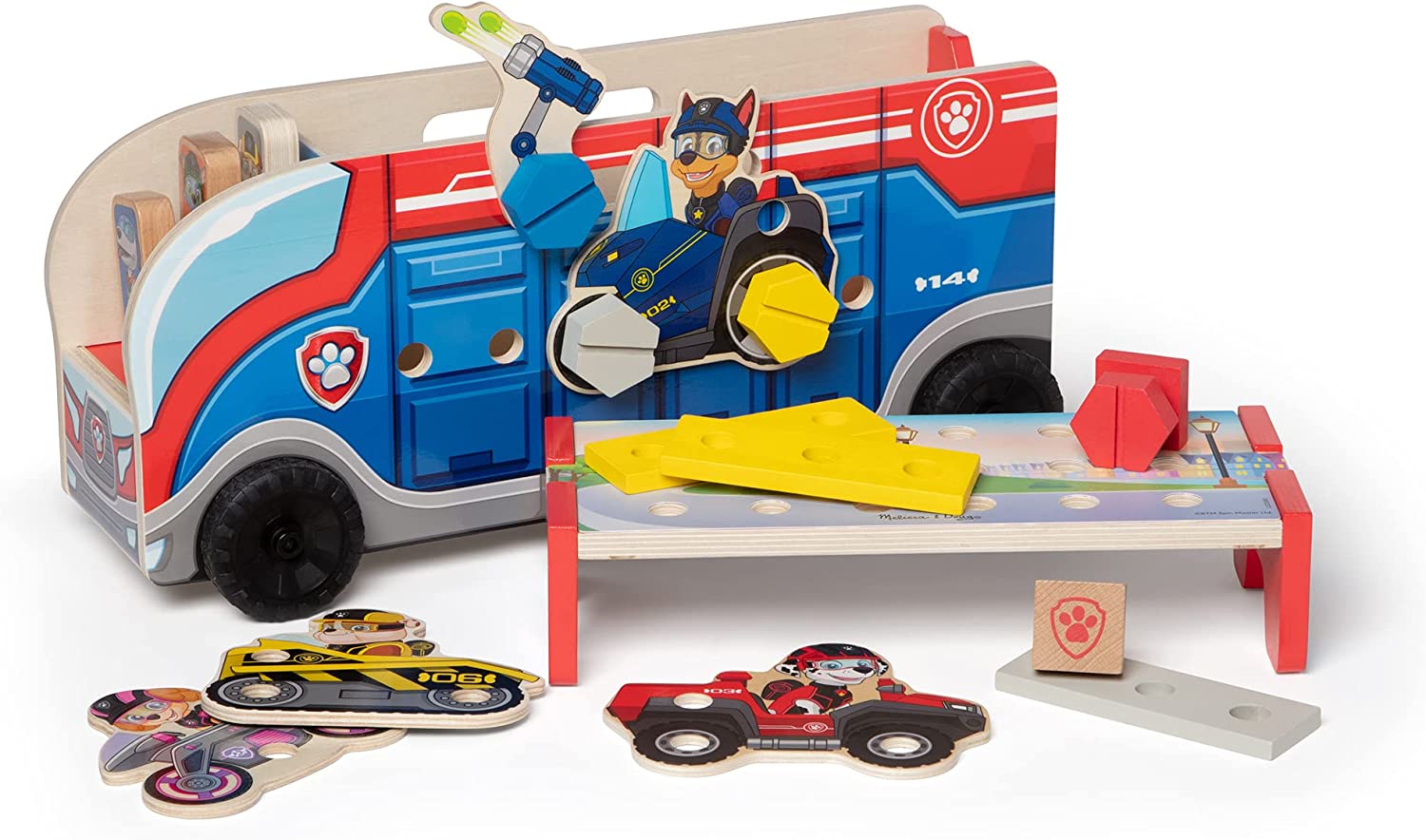 Paw Patrol Paquete De 5 Rompecabezas De Madera Para Familias | Meses Sin Intereses