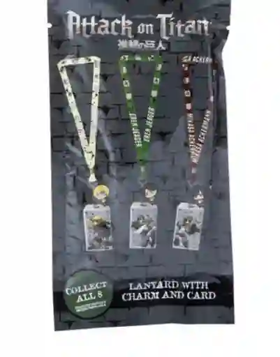 Attack On Titan™ Lanyard With Charm & Card Blind Bag
