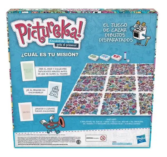 Juego De Mesa Hasbro Gaming Pictureka