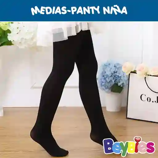 Panty-medias Veladas Niñas 3-4 Años Rojas