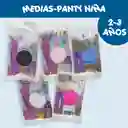 Panty-medias Veladas Niñas 3-4 Años Rojas